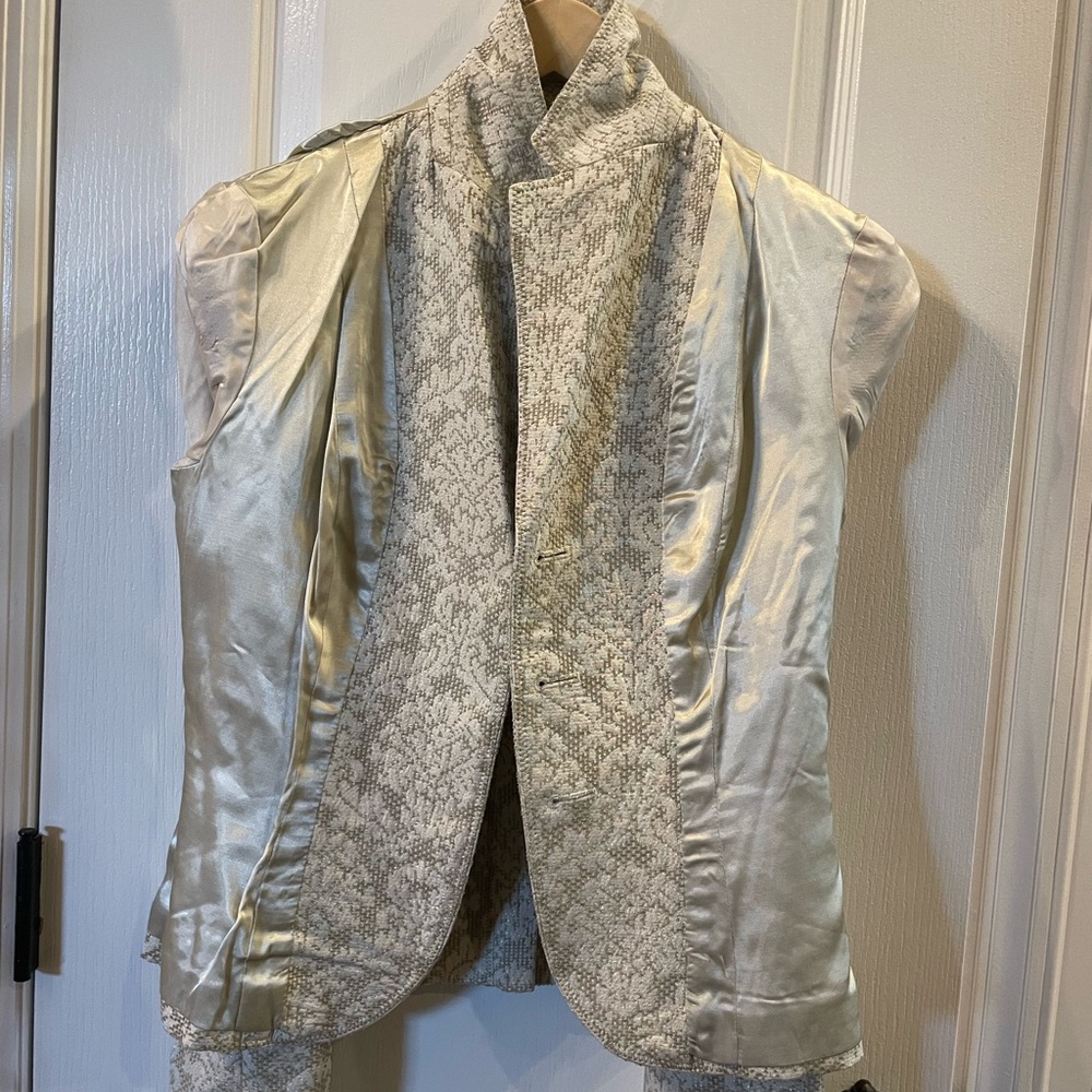 The Limited Cream Textured Women's Blazer - Picture 5 of 5